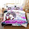 New 3D Print Anime Kawaii Girls NEEDY GIRL OVERDOSE Bedding Set Single Twin Double Queen King Cal King Size Bed Linen Set