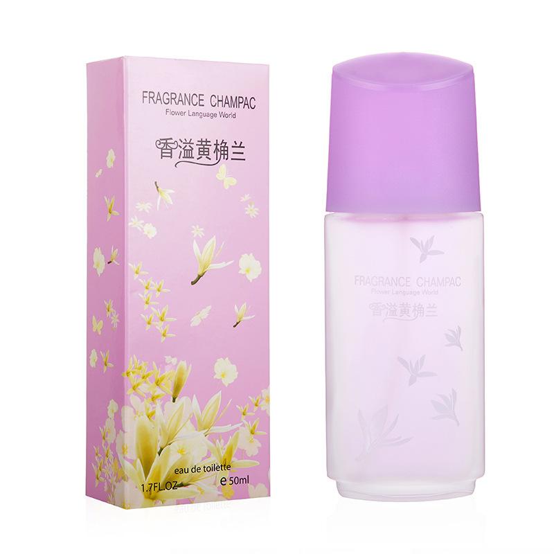 New Fragrant Yellow Jue Lan Women's Perfume Perfume 50ml Hanging Flower Lily Rose Perfume Lasting Fragrance