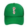 FlowerPrinted  Suitable for Going Out Machine Washable  Mesh Baseball Cap Hip Hop