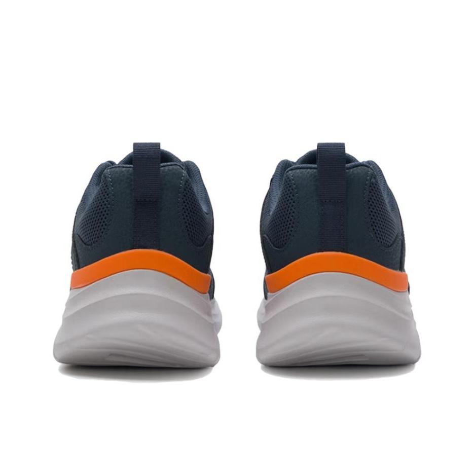 Skechers Flection 3.0 Memory Foam Comfortable Versatile Durable Breathable Running Shoes Men Sneaker Navy-Blue 8790357-NVY