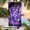 Beach Towel Austria Wien FC Print Custom Name Text Soft Towel for Swimming Pool