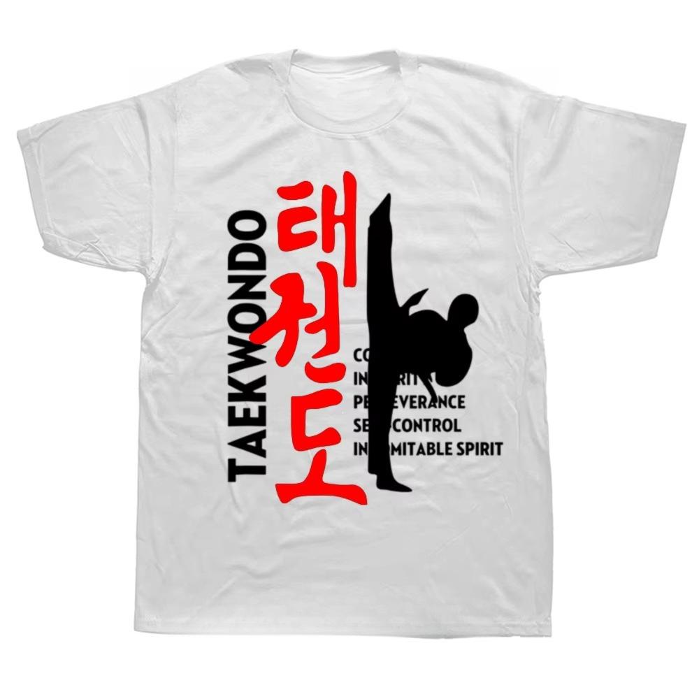 Funny INTERNATIONAL TAEKWONDO FEDERATION ITF KARATE T Shirts Graphic Cotton Streetwear Short Sleeve Birthday Gifts T-shirt