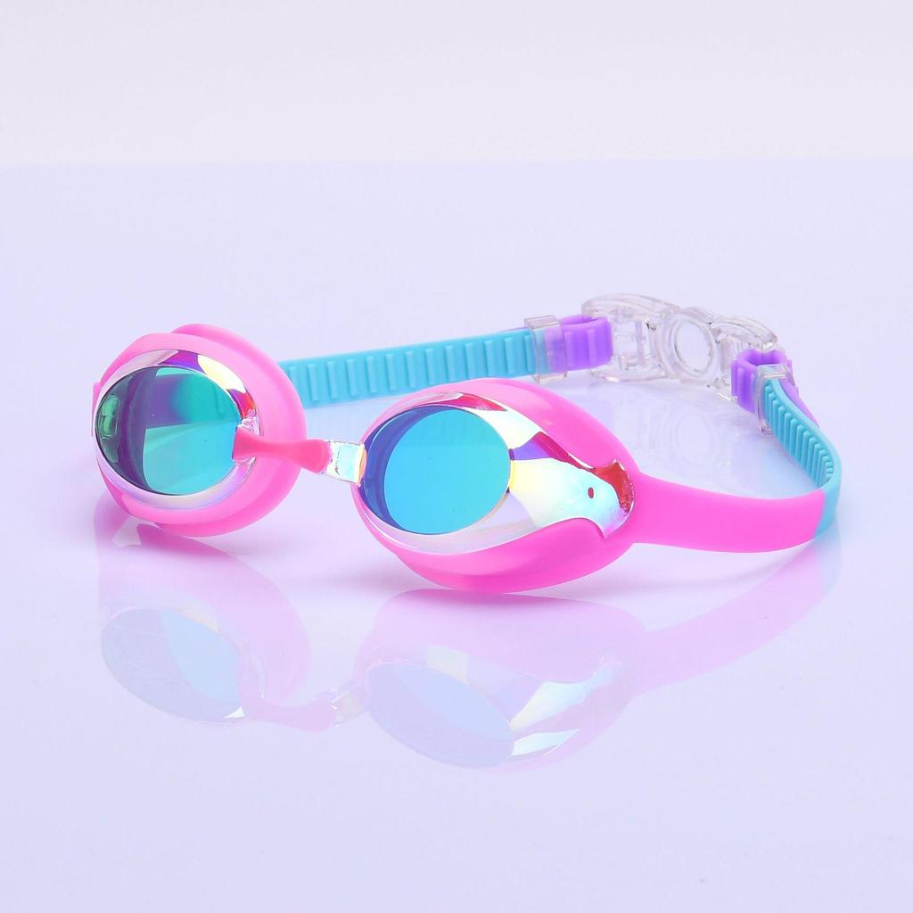 Silikonowe Dziecięce Gogle Pływackie Wysokiej Rozdzielczości Anti-Fog Wodoodporne