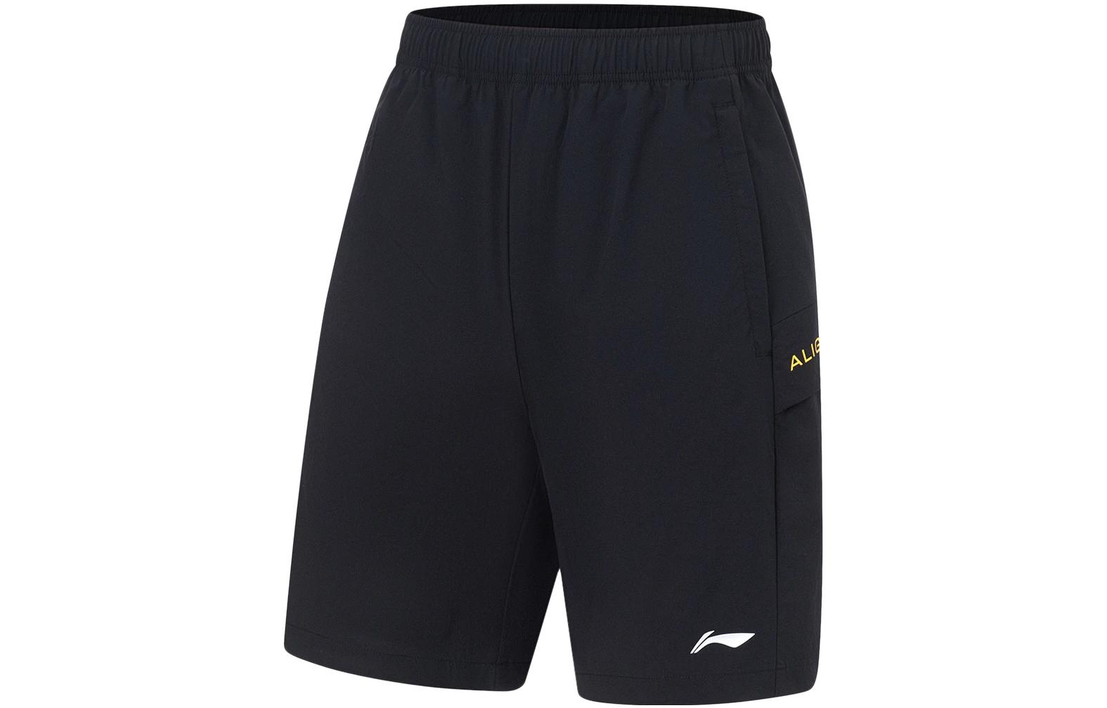 Li Ning Fitness Series Sports Shorts Men s Black AKST249-5 L