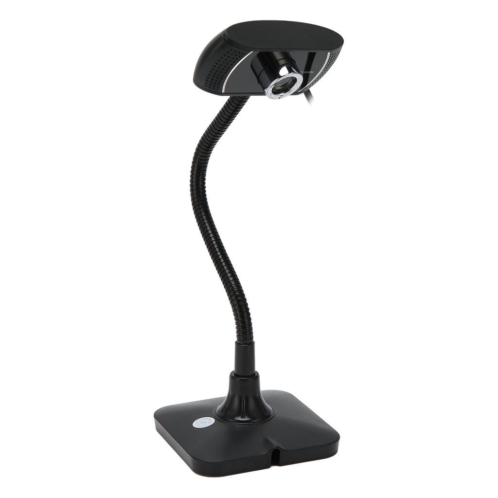 Webcam HD Manual Focus Live Streaming Drive Free USB Camera with Microphone for Computer Conference Calling 640x480