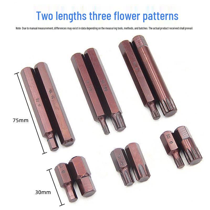 Jun Ding Ying 40-Piece Chrome Vanadium Steel Screwdriver Bit Set