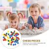 Generic Board Game Chess Pieces, 250 Squares, Tabletop Game Components, Kids Toy