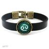 Aries Gemini Cancer Leo Virgo Libra Scorpio Sagittarius Capricorn Aquarius Pisces Zodiac Sign Horoscope Genuine Leather Bracelet