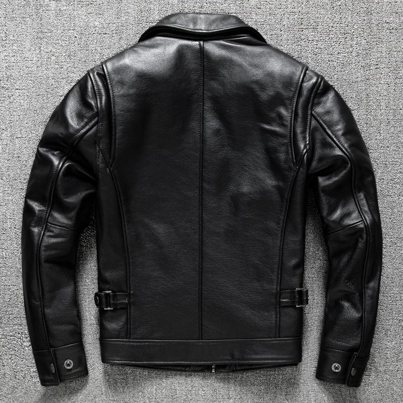 PU Leather Jacket Men's Business Casual Autumn and Winter Large Size Jacket
