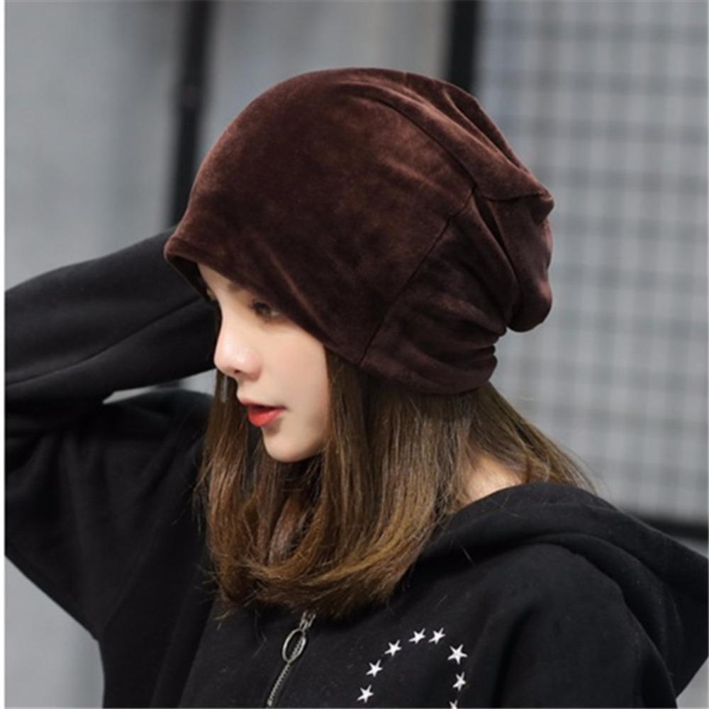 

Soft Winter Velvet Beanie Hat Slouchy Warm Earmuffs Bicycle Hat Soft Lightweight Running Beanie for Men Women кофейный