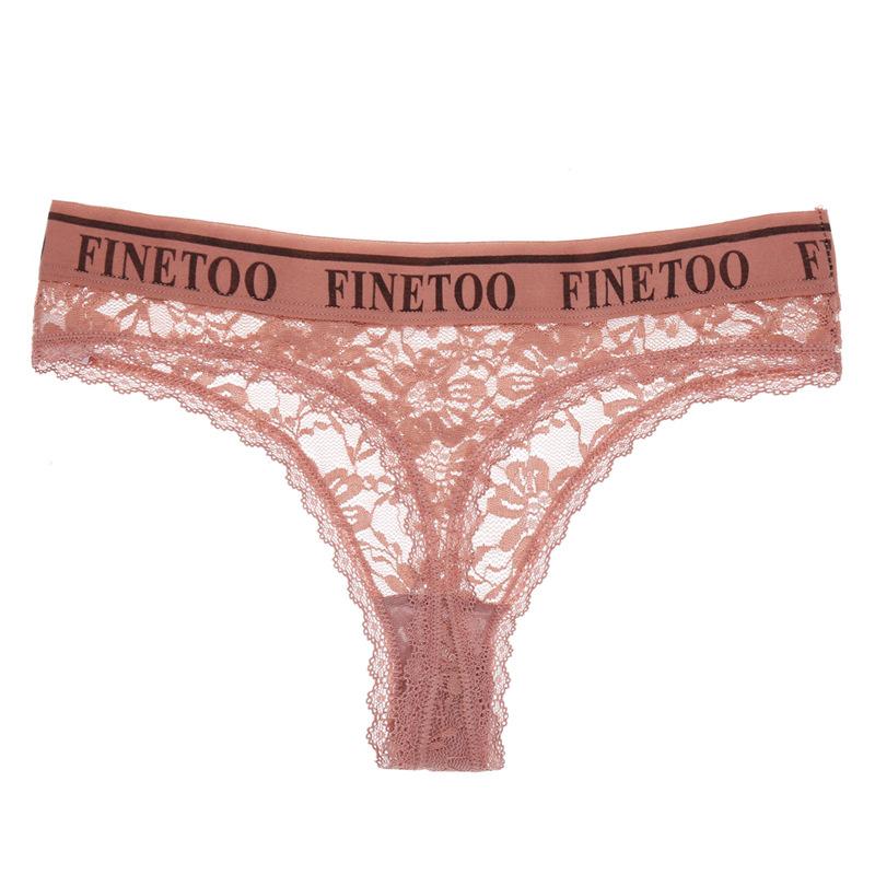Sexy perizoma in pizzo, mutandine in pizzo da donna, traforate, traspiranti, perizoma, lettere, biancheria intima, lingerie