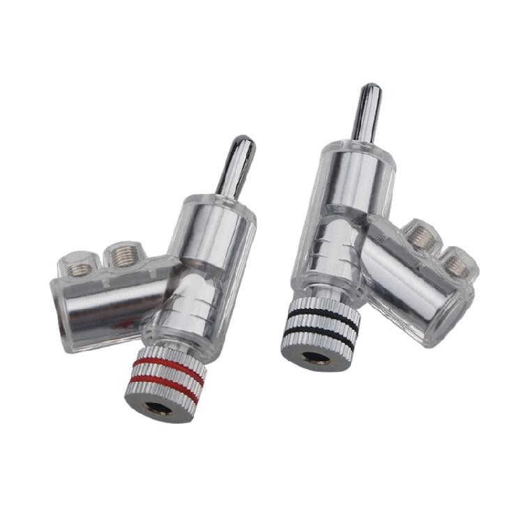 

Banana Plugs Speaker Connectors Set for Music Enthusiasts and Auditory HiFi Speaker Cable Connectors