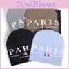 Knitted Hat For Men And Women With Letter Pattern For Streetwear And Casual Winter Style