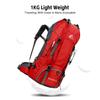 60L Hiking Backpack Water-resistant Climbing Camping Backpack Travel Daypack with Rain Cover