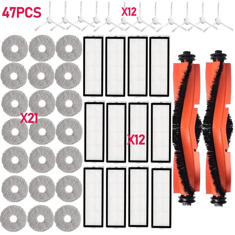 Dust Bag Mop Cloth Accessories Parts For Xiaomi Robot Vacuum X20+/X10+/X20 Plus/X10 Plus Main Side Brush Hepa Filter Replacement