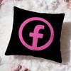 Classic Logo F-facebook Cushion Cover Premium Comfort Reversible Pillow Cove -Two In One Design for Any Room & Car Interior