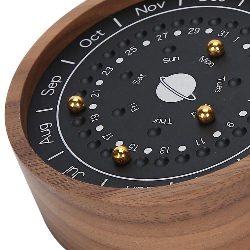 Plary Calendar Wooden Business Table Desk Calendar Home Decoration Ornaments