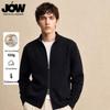JOW Men's Cashmere Merino Wool Full-Zip Cardigan Sweater