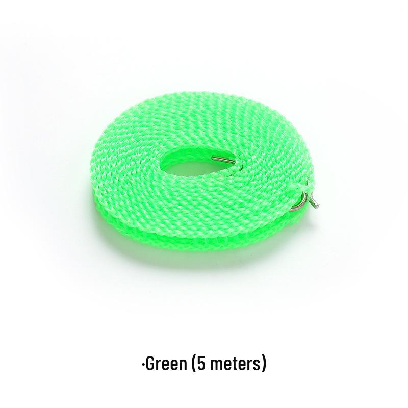 5x8m Einziehbare Verhedderungsfreie Wäscheleine: Wäscheleine für draußen zum Trocknen von Quilts & Kleidung