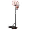 Basketball Hoop Stand White 216 250 cm Polyethylene