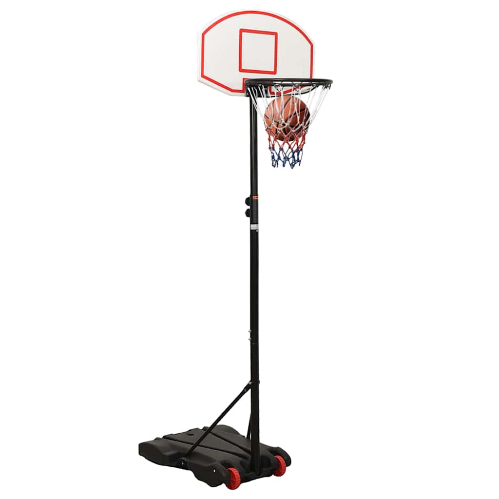 Basketball Hoop Stand White 216 250 cm Polyethylene