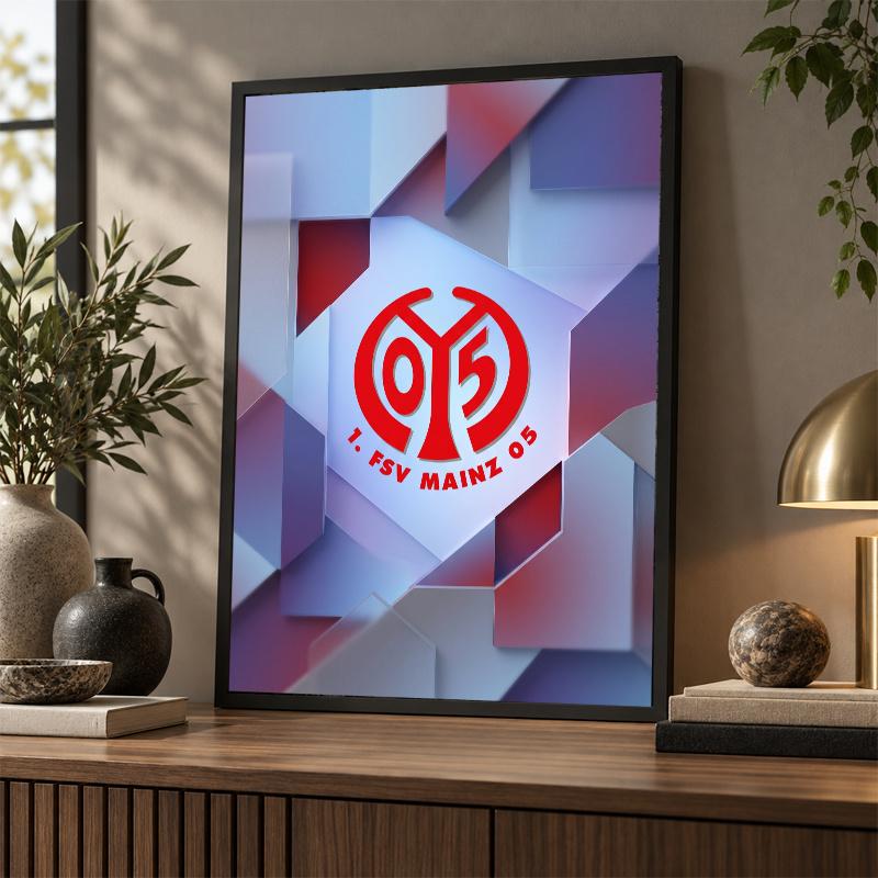 Mainz FC Diamond Painting Kit 5D Full Drill DIY Diamond Mosaic Wall Art Home Decor