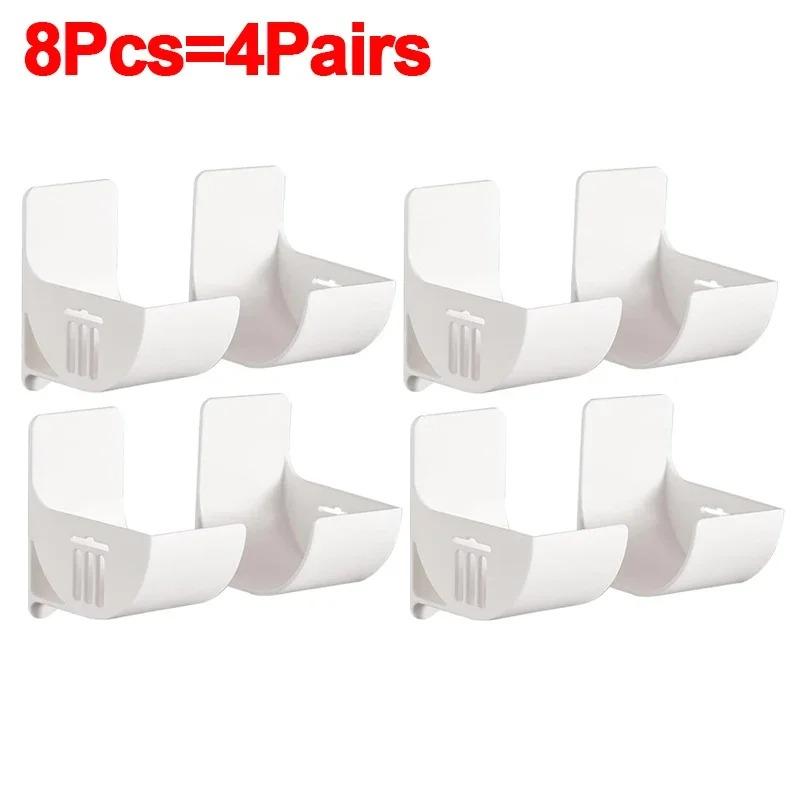 8 Pièces Distributeur Contenant Distributeur Sacs Plastique Sacs Poubelle Support Étagère Boîte de Rangement Sacs Poubelle Organisateur Pour Cuisine