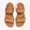 Young Age Women Curve Strap Sandal Camel