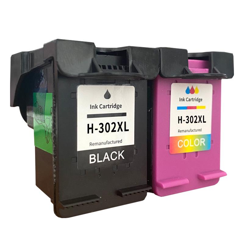Compatible with HP 302XL Ink Cartridges for HP Printers: 1111, 1112, 2130, 2131, 2132, 2620, 2621, 4510.
