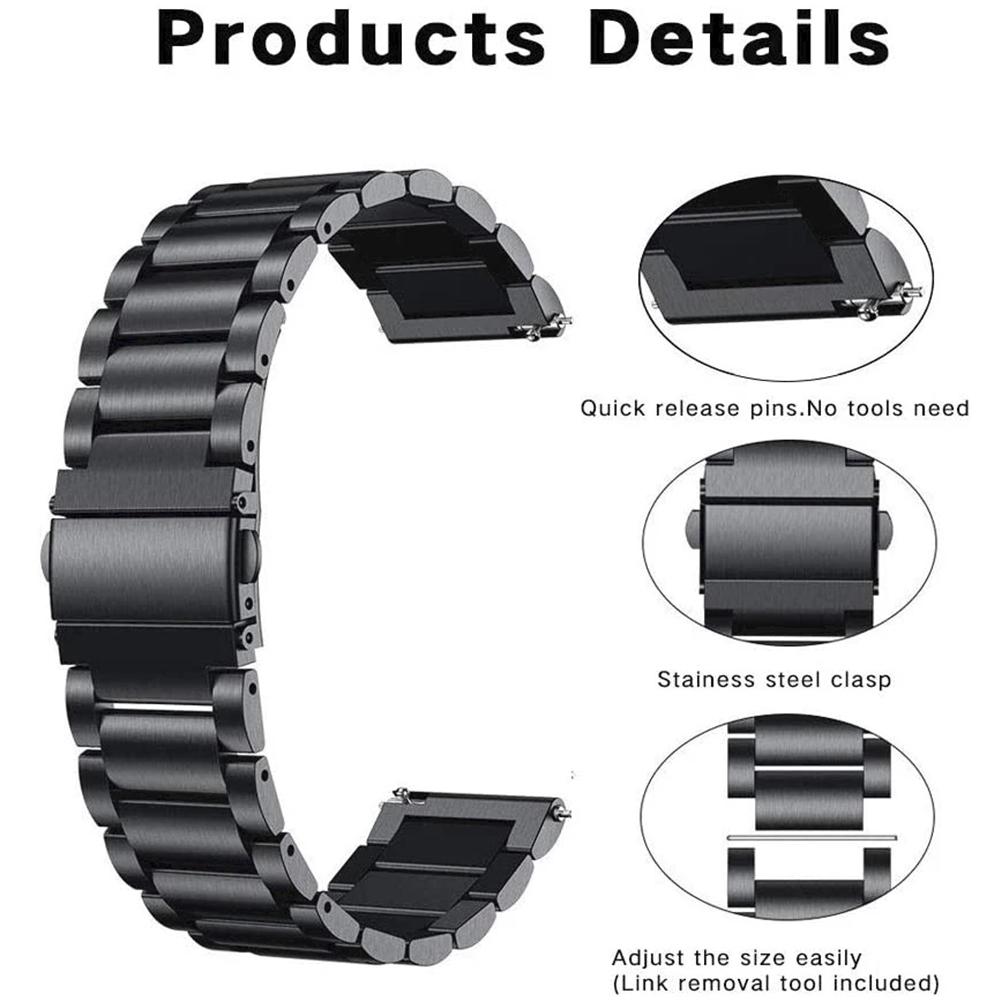 22mm 20mm Metallarmband für Redmi Watch 5 Active Edelstahl Armband Uhrenarmband für Redmi Watch 5 Lite Austauschbares Zubehör