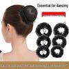 Black Invisible Hair Net for Women and Children - Ultra Fine, High Elasticity Bun and Dance Hair Pocket