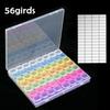 1PC 28/56 Grids DIY Diamond Painting Tools Storage Box Diamond Embroidery Accessories Organizer Case Painting Storage Containers