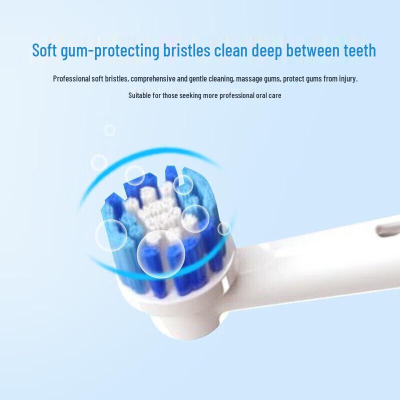 Oral-B EB20 Precision Clean Soft Bristle Brush Heads, 4-Pack