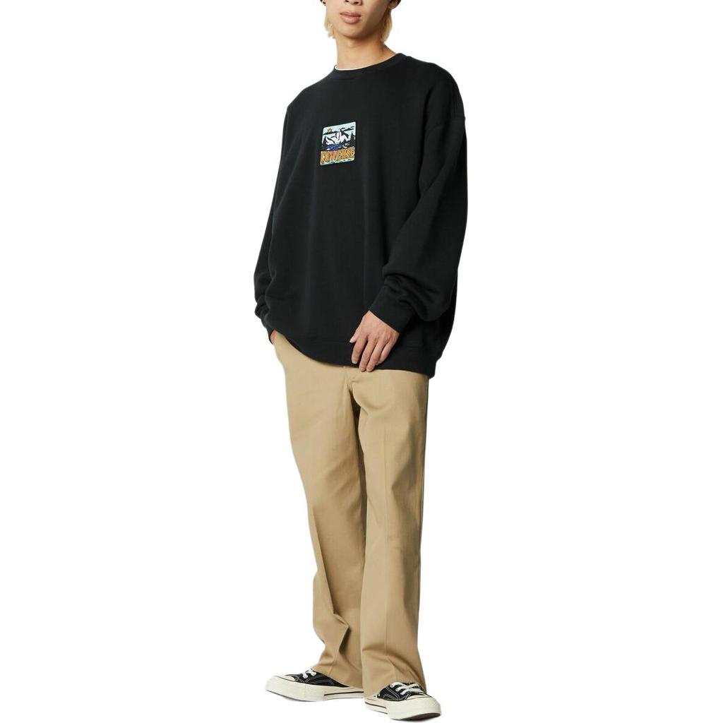 Converse Sweatshirt Men's Black 10025032-A01