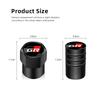 4pcs Car Wheel Tire Valve Stem Caps Airtight Cover For Toyota GR Sport Corolla CHR Yaris Rav4 Hilux Aygo Prius Auris Cruiser