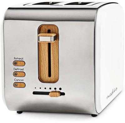 Toaster Nedis KABT510EWT Soft-Touch