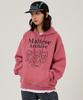 Maltese Archive Line Graphic Hoodie Dust Pink