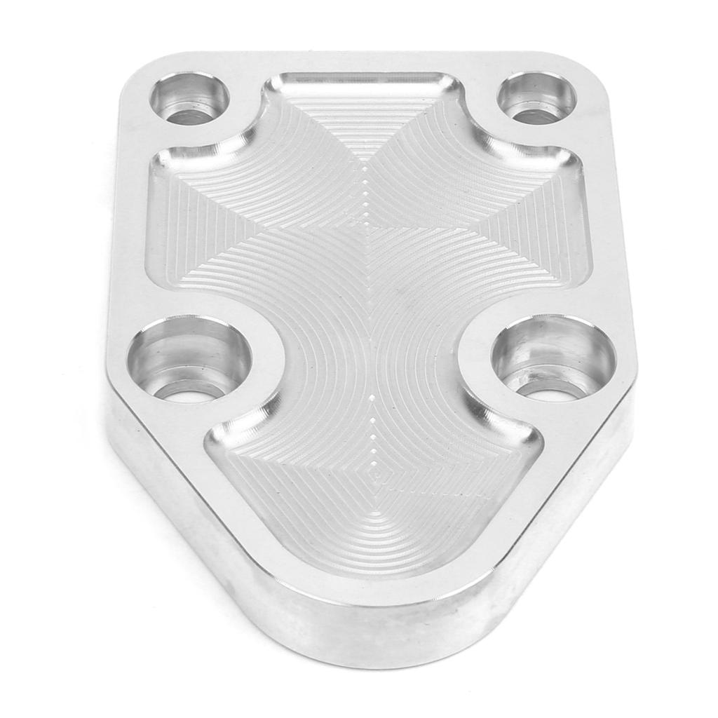 Fuel Pump Mounting Plate Kit with Gasket Fit for Chevy Small Block 283 327 350 400 Engines