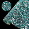 VC  20*24cm *40 Self-Adhesive Glass 3D Eco-Friendly Rhinestone Flatback 14 Facets Strip Sticker DIY Accessories Phone