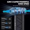 130000RPM Electric Air Duster Rechargeable Power Display Portable Power Fan 3 Gear Turbo LED Light Mini Jet Fan Keyboard
