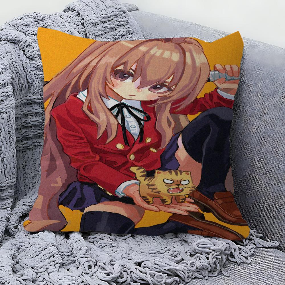 Toradora Personalisierte Bilder Text Heimdeko Kissen Haushaltsgeschenke 45x45cm