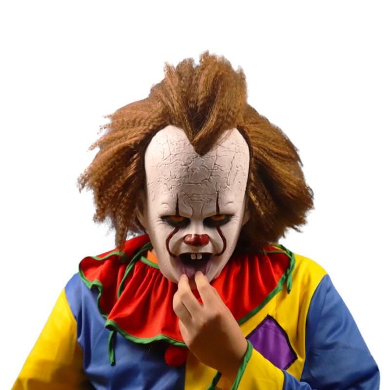 2019 It Chapter Two Pennywise Mask Halloween Horror Cosplay Costume Props