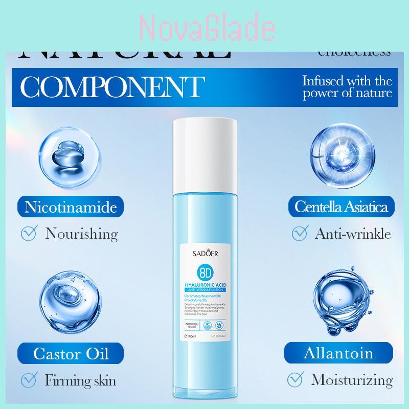 Premium Sadoer8d Hyaluronic Acid Anti-aging Moisturizing Lotion For All Skin Types