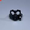 20pcs Black gas mask experiment 4cm Figure wear Headset Headgear Learning Construction Bricks Assembled Playthings Plastic Material Dolls Playthings