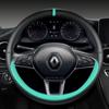 Car Steering Wheel Cover For Scenic Clio Laguna 2 3 4 5 Kangoo Fluence Megane Trafic Talisman Twingo Kaptur Accessories