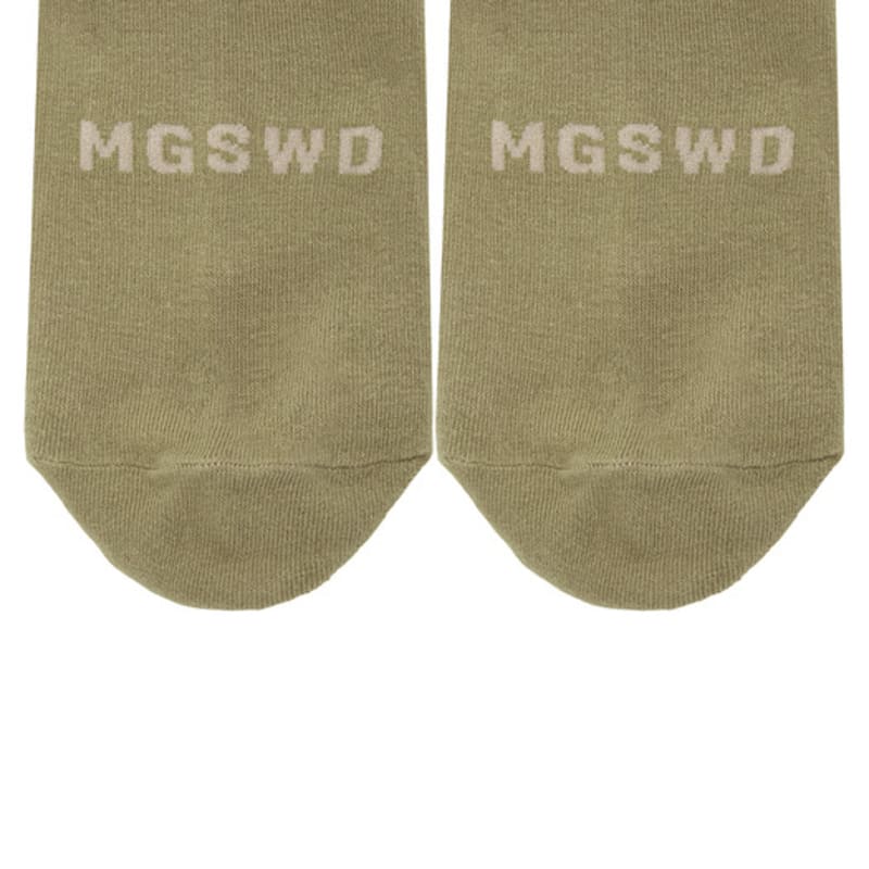 MARGESHERWOOD GRADIENT SYMBOL SOCKEN_beige