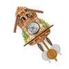 Elegant Wood Cuckoo Clock Adds Vintage Charm To Any Living Space Complements Any Interior Decors Study Room Clock