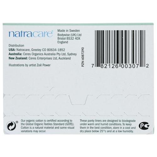 Natracare, Panty Liners, Organic Cotton Covers for Thongs, 30 Count