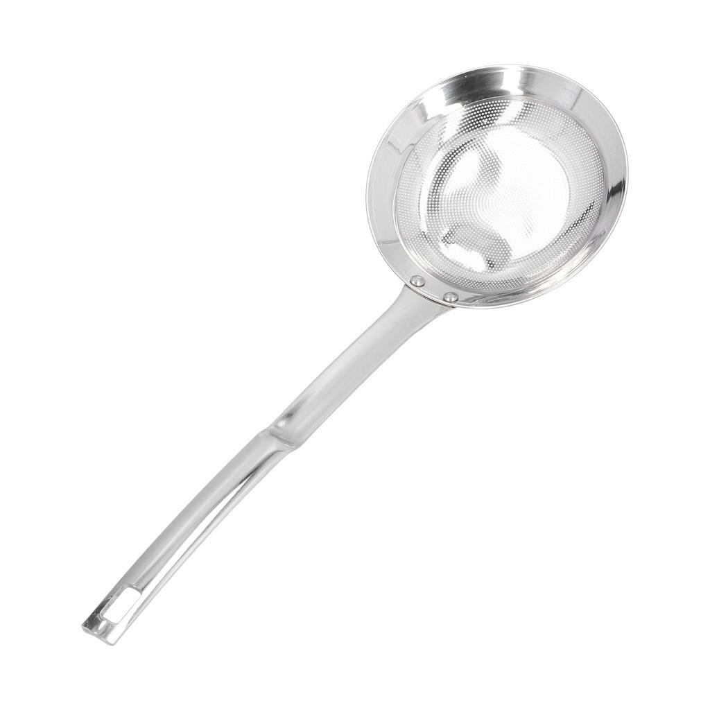 Skimmer Spoon 304 Stainless Steel Fine Mesh Residue Oil Food Strainer Kitchen Tool
