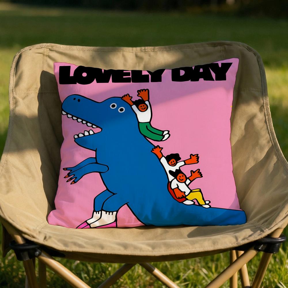 Embrace Creativity Cushion Cover Soft Reversible Durable Pillow Cover MultiScene Use for Home Car Daily Comfort